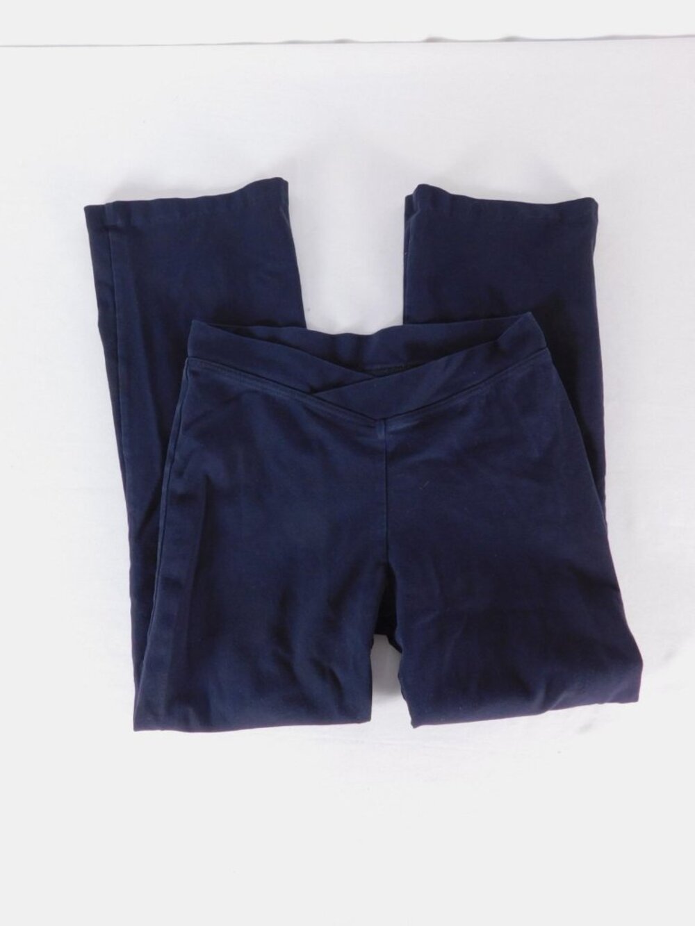 Bloch Sweatpants Womens 12/14 Blue Bootcut Elastic Waist Stretch Dance Yoga